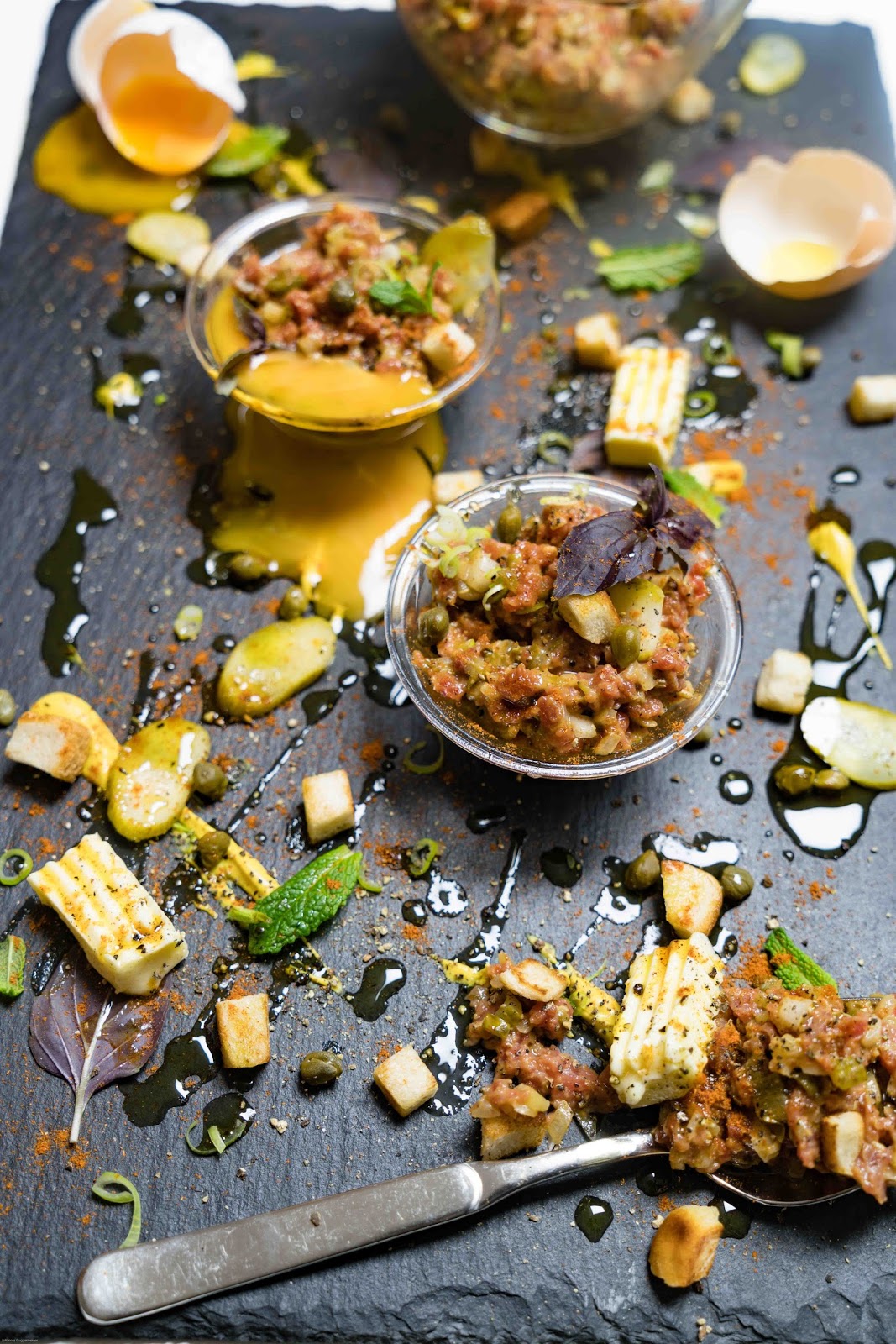 stuttgartcooking BeefTatar auf meine Art, einmal so und dann so