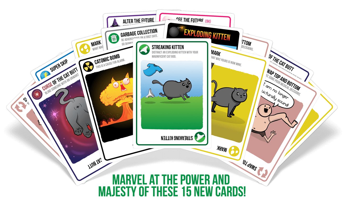 El viernes toca... JUGAR!! EXPLODING KITTENS + IMPLODING KITTENS EL