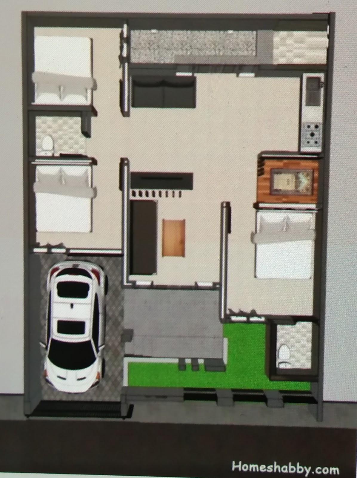 Desain Dan Denah Rumah Terbaru Ukuran 9 X 12 M Dengan 3 Kamar Tidur 2 Toilet Dan Mushola Dalam Rumah Yang Elegan Suara Bamega Online
