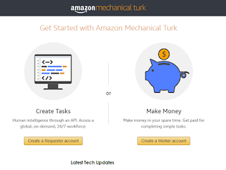 Amazon mturk-Best online data entry jobs websites