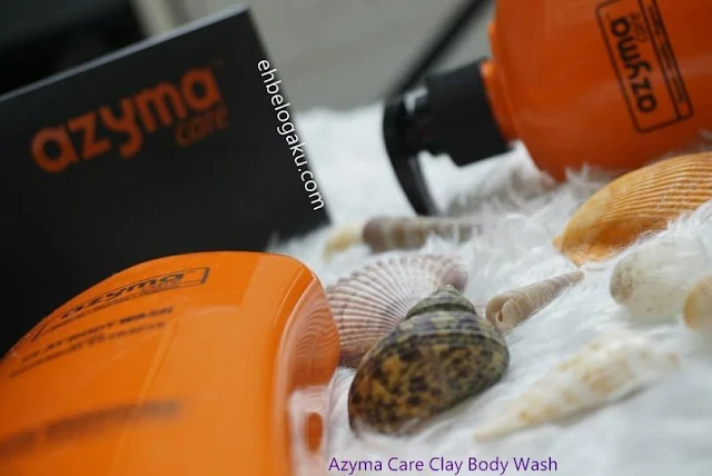 azyma care clay body wash in malaysia, Produk mandian clay keluaran muslim,clay body wash, Mandian clay dapat selesaikan masalah kulit