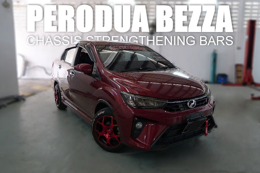 SUPERCIRCUIT CHASSIS STRENGTHENING BARS Perodua Bezza Front Strut Bar