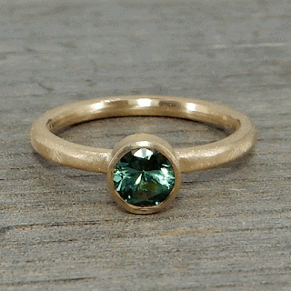 tourmaline gold ring