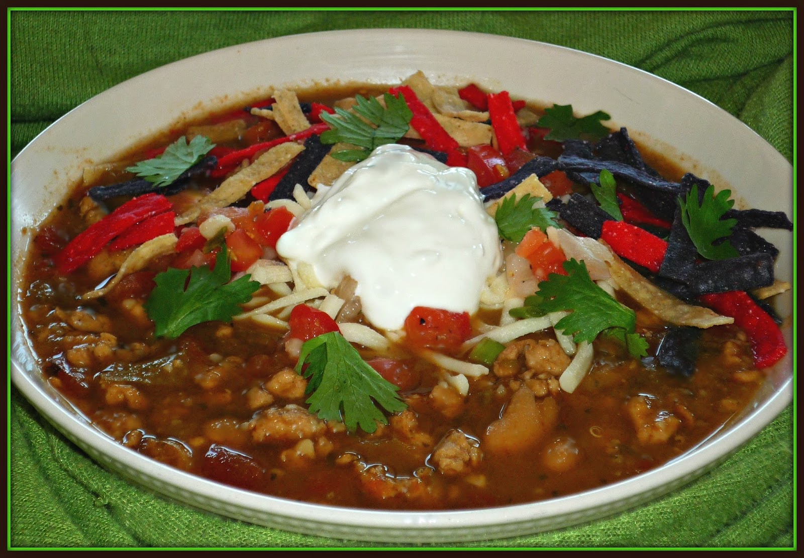 Hatch ChileCannellini Bean Turkey Chili...Featuring Bob's Red Mill