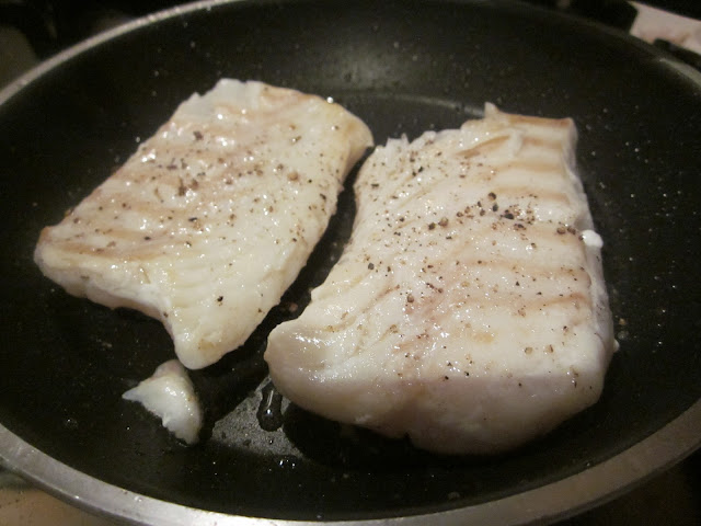 pan fried cod fillets