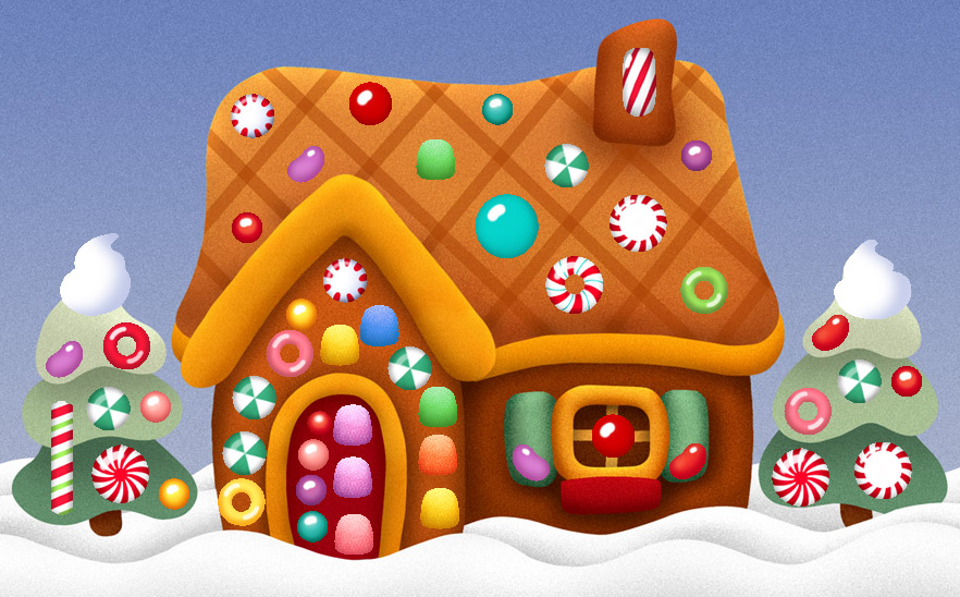 cute gingerbread house clipart - photo #7