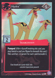 My Little Pony Hydra The Crystal Games CCG Card