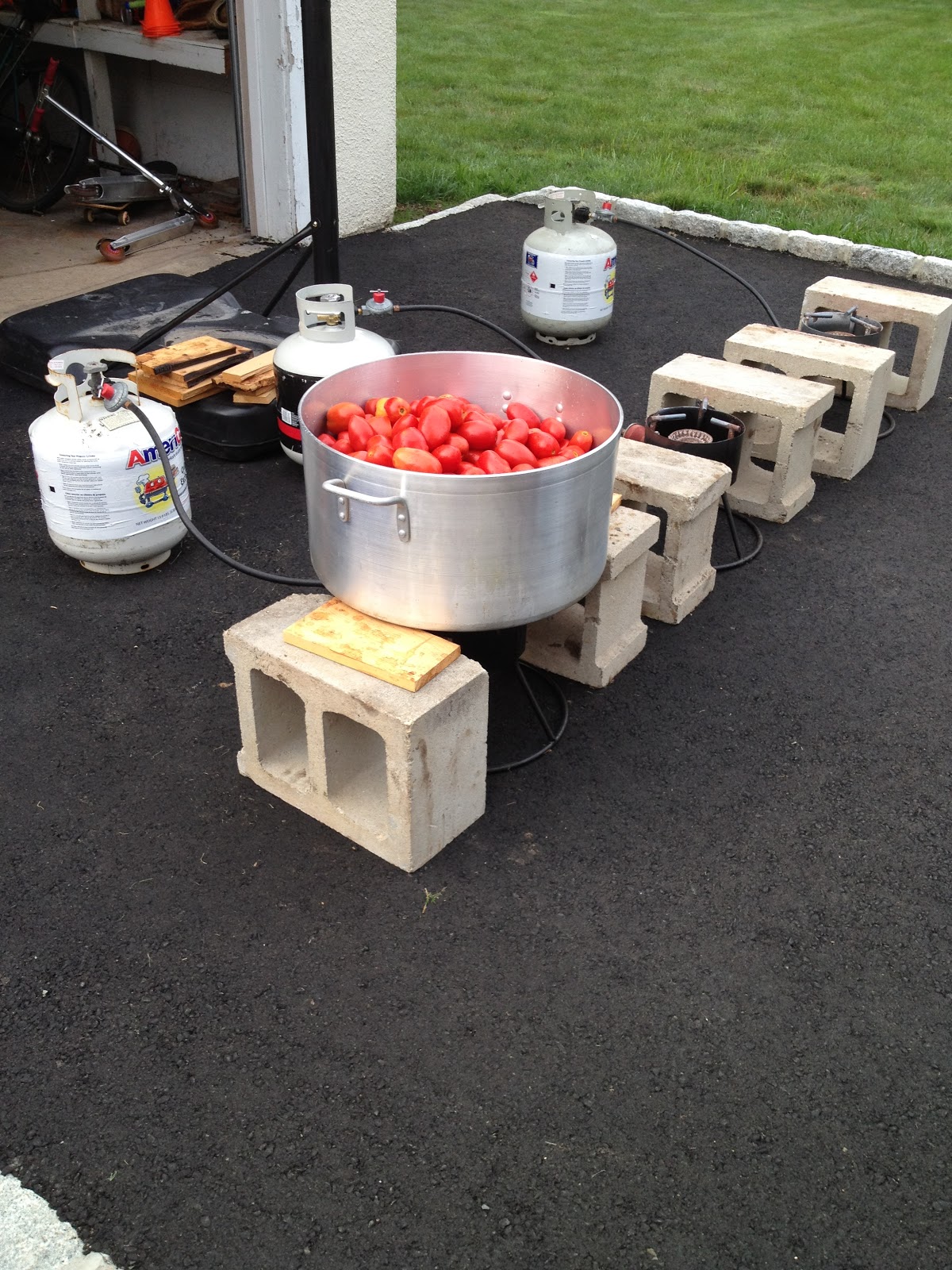 The happily ever after . . . Home Canning Tomatoes