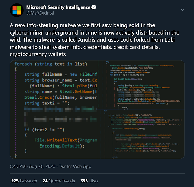 Microsoft Security Intelligence Anubis Report