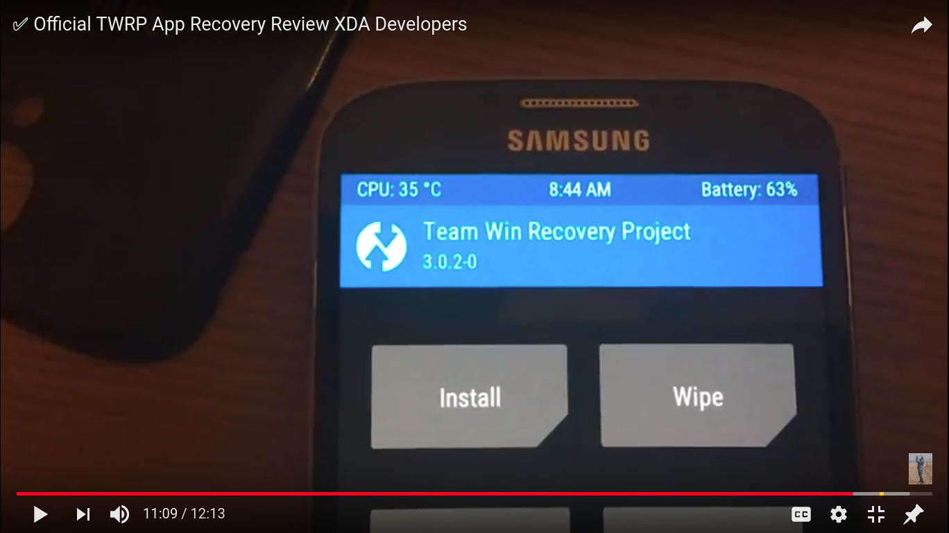 My journey with the Linux Operating System TEAM WIN RECOVERY PROJECT