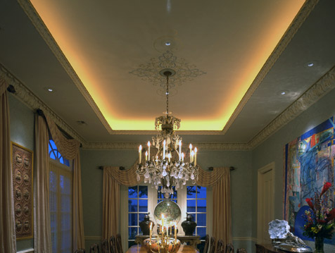Patrick J. Baglino, Jr. Interior Design: The Cove Ceiling.