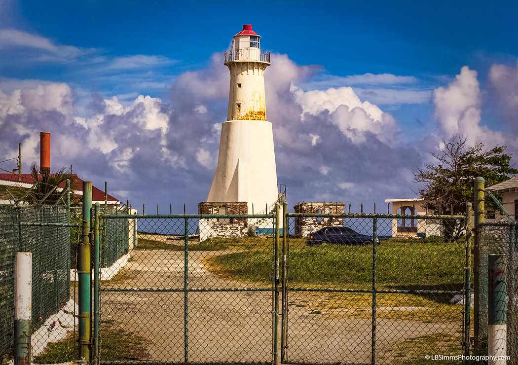 Plumb Point Lighthouse, Jamaica. LBSimms Photography