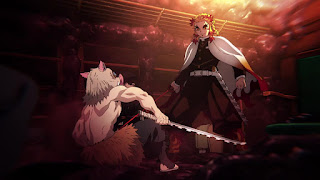 鬼滅の刃アニメ 劇場版 無限列車編 | 嘴平伊之助 煉獄さん | Demon Slayer Mugen Train