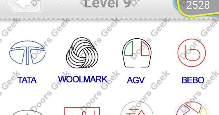 Logo Quiz [Minimalist] Level 2 Answers ~ Doors Geek
