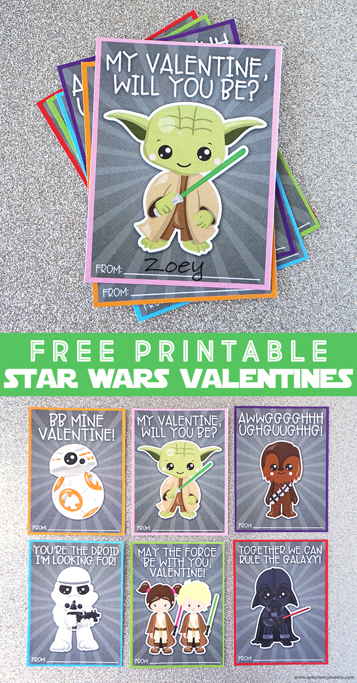 Free Printable Star Wars Valentines Artsy fartsy Mama Free Printable Star Wars Valentines Artsy fartsy Mama
