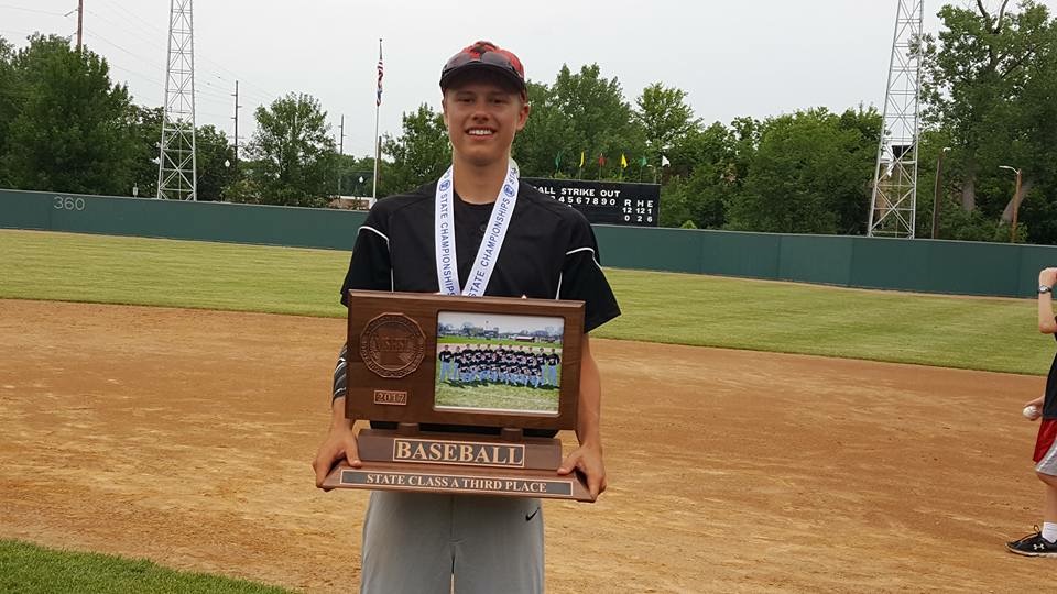 the Olsons bronze for MN State Baseball Tournament