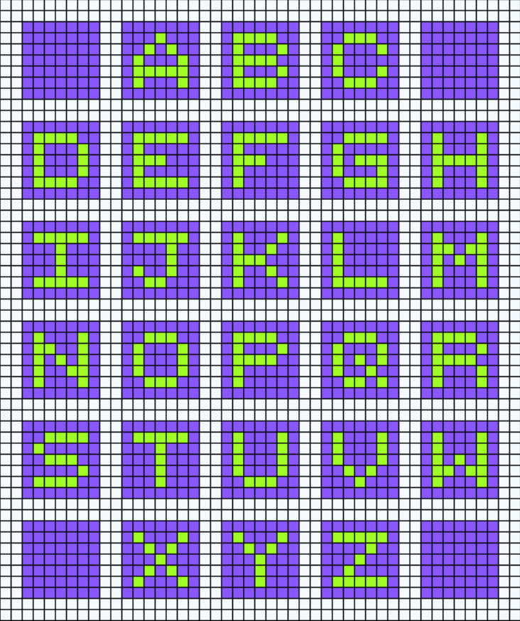 Owl In Stitches Alphabet Baby Blanket Free Crochet Pattern