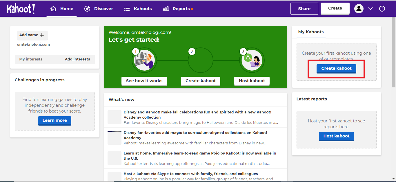 Cara Membuat Quiz Online Seru Dengan Kahoot Gratis Omteknologi Com