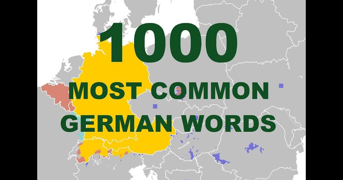 common german words in english common german words in english