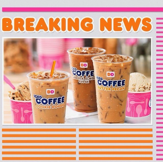 It's All About the DoubleD! Dunkin's New Iced Coffee Flavors Inspired