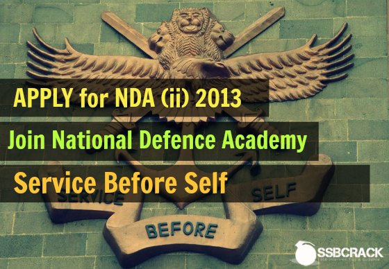 NDA and NA II 2013 Notification 2013 2014