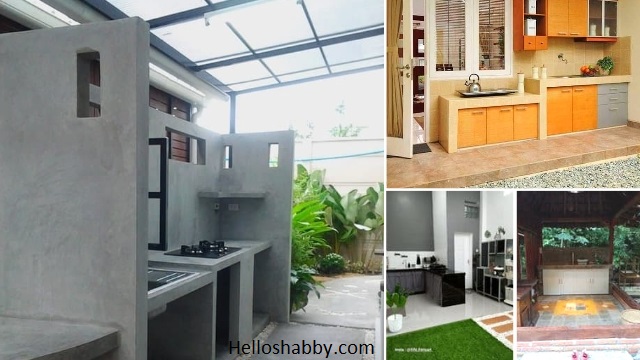 7 Desain Dapur Outdoor Minimalis yang Dapat Diterapkan Di Rumah Type 36 ~ HelloShabby.com : interior and exterior solutions