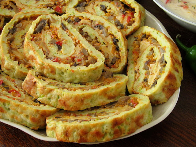 Кабачковый рулет