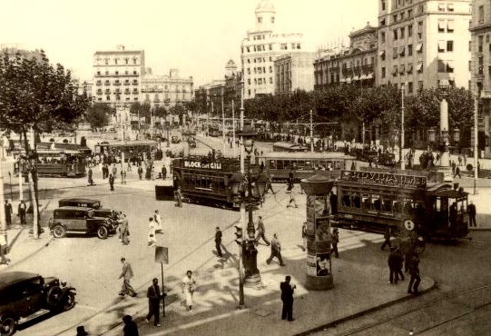 BARCELONA, AHORA Y SIEMPRE PLAZA CATALUÑA 19031940