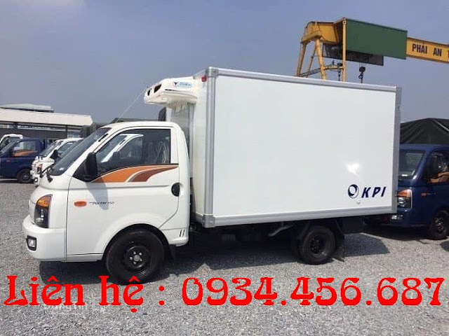 Xe đông lạnh Porter 150 hạ tải