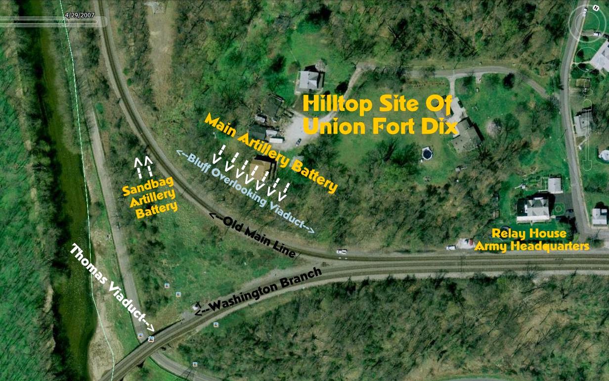 Thomas Viaduct & Relay, Maryland Railroad History: Civil War History of ...