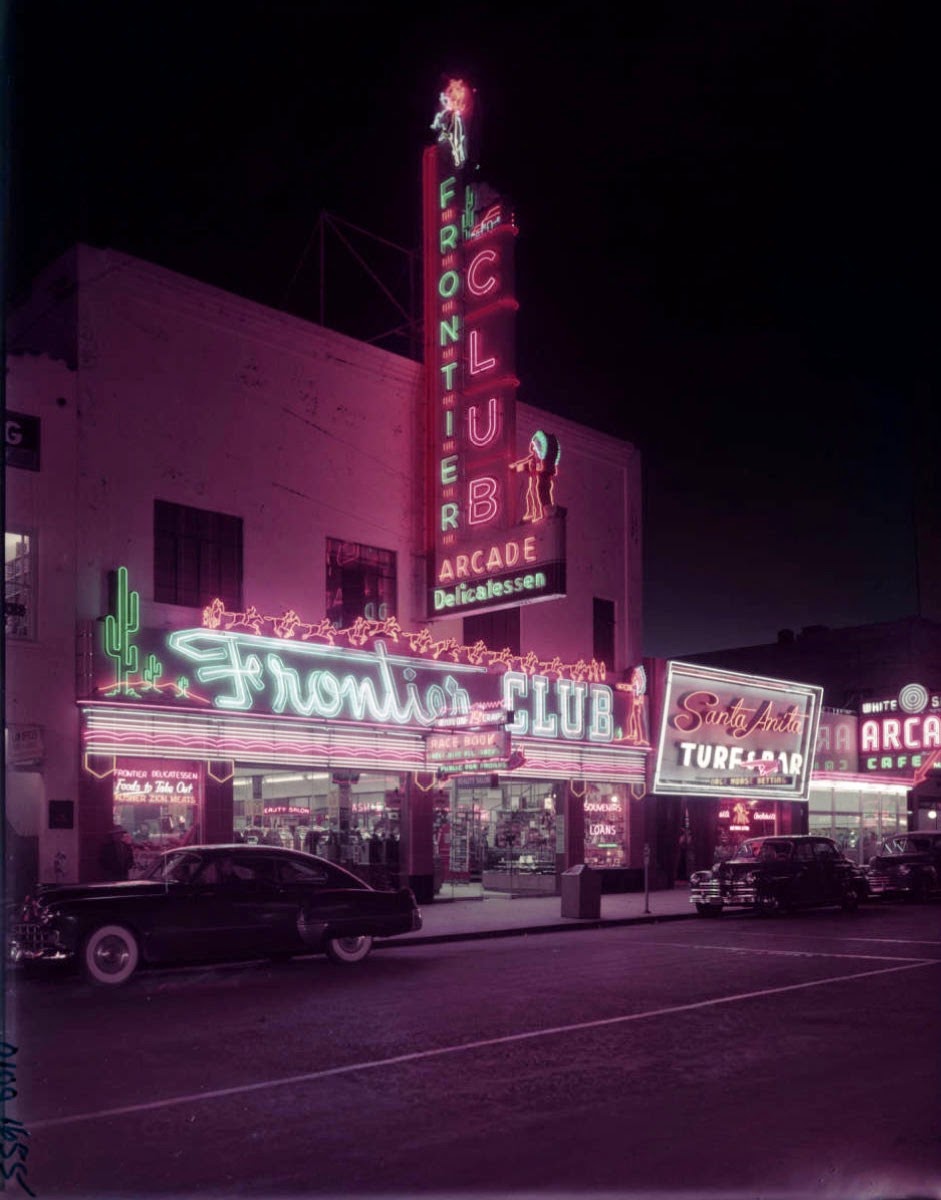 Nostalgic Snapshots Exploring Downtown Las Vegas in the 1930s and 1940s