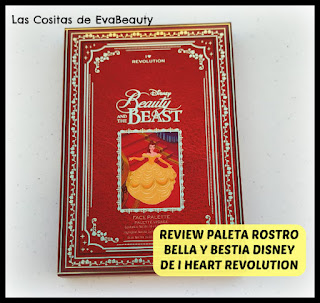 Review Paleta Rostro La Bella y la Bestia Disney de I Heart Revolution