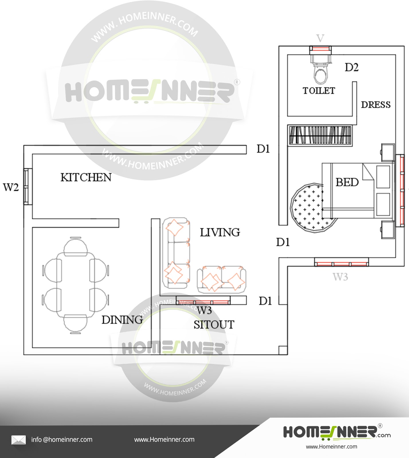 Free Low Cost House Plan 8 Lakh Budget