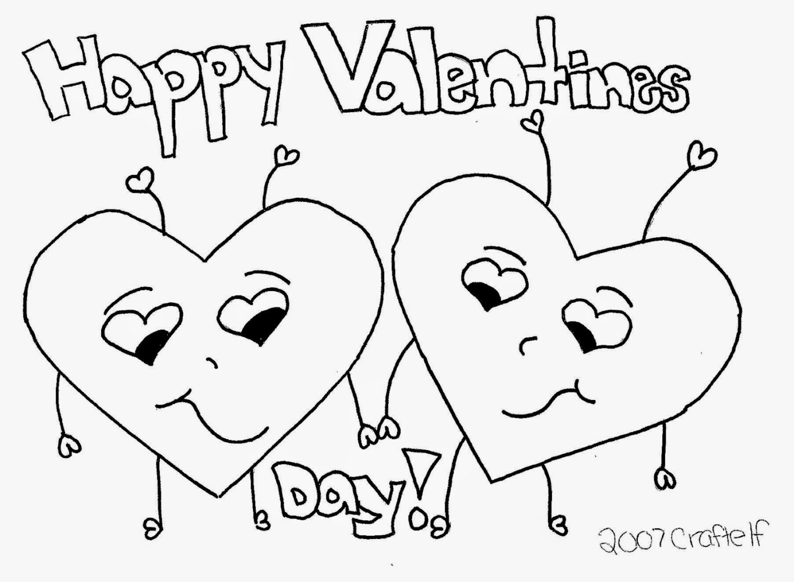 valentine coloring clipart - photo #13