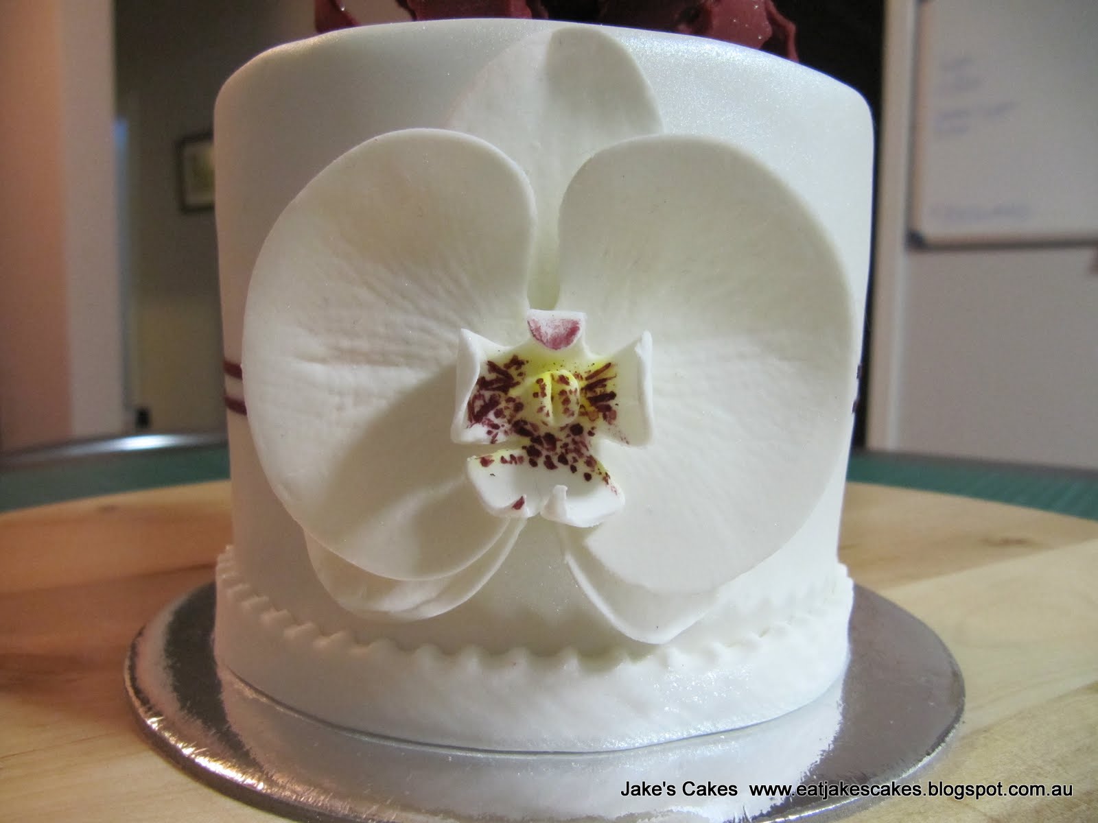 Jake's Cakes Moth Orchid cake