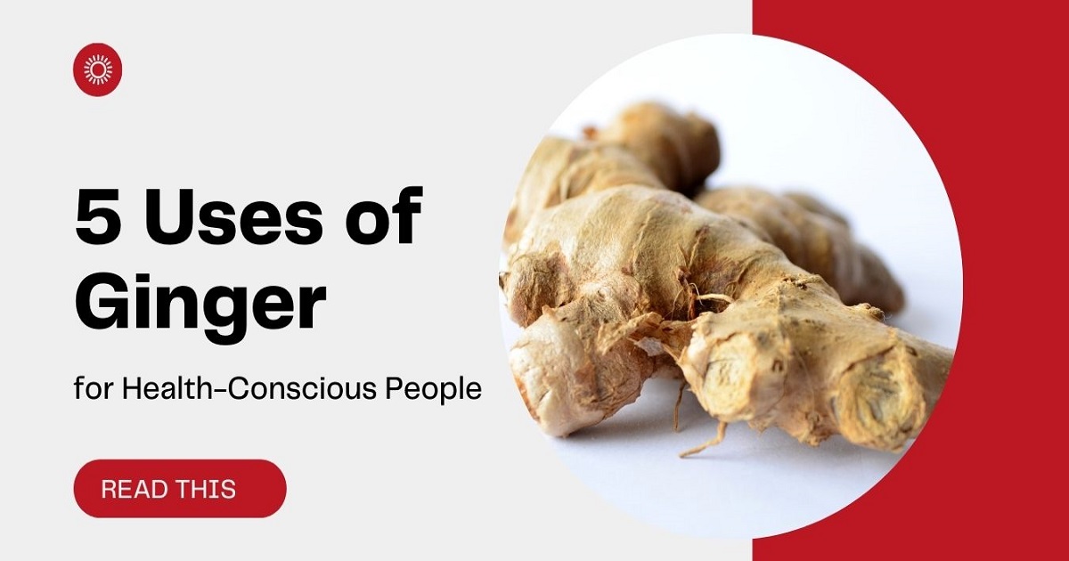 What escapes a lot of people’s attention is the fact that ginger has a