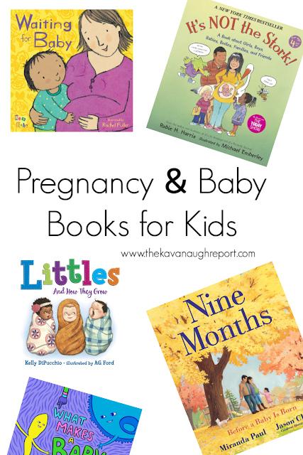 Montessori friendly books for preparing for a new baby or sibling.