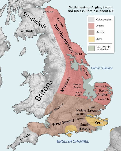 Англия около VII века
