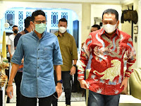 Bertemu Sandiaga, Bamsoet Ajak Kemenparekraf Kembangkan Sport Automotive Tourism Bersama IMI Bertemu Sandiaga, Bamsoet Ajak Kemenparekraf Kembangkan Sport Automotive Tourism Bersama IMI