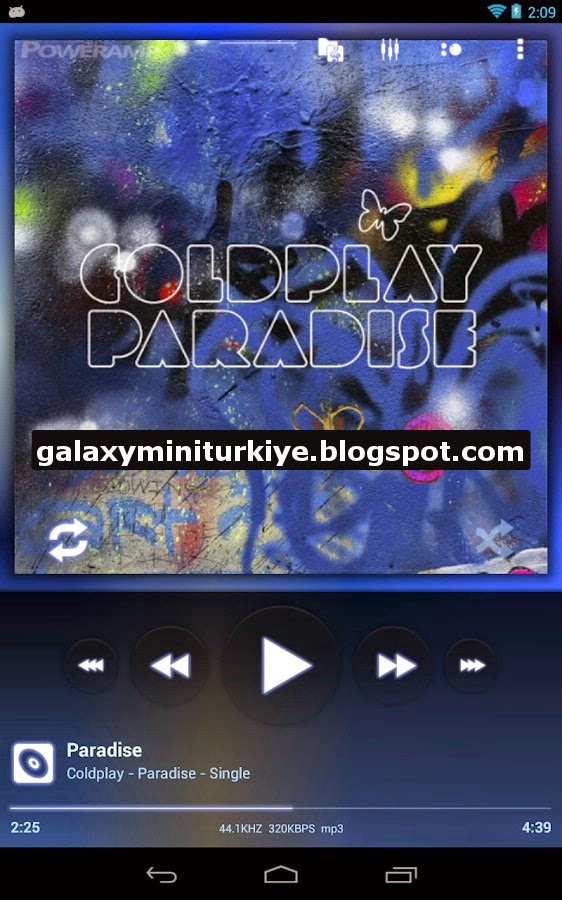 Poweramp 2.0.9 Build 558 FULL APK ROOT GEREKMİYOR Galaxy Mini Türkiye