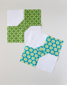 Bow Tie block and quilt pattern from A Bright Corner