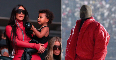 Kim Kardashian acompaña a Kanye West en el lanzamiento de ‘Donda’