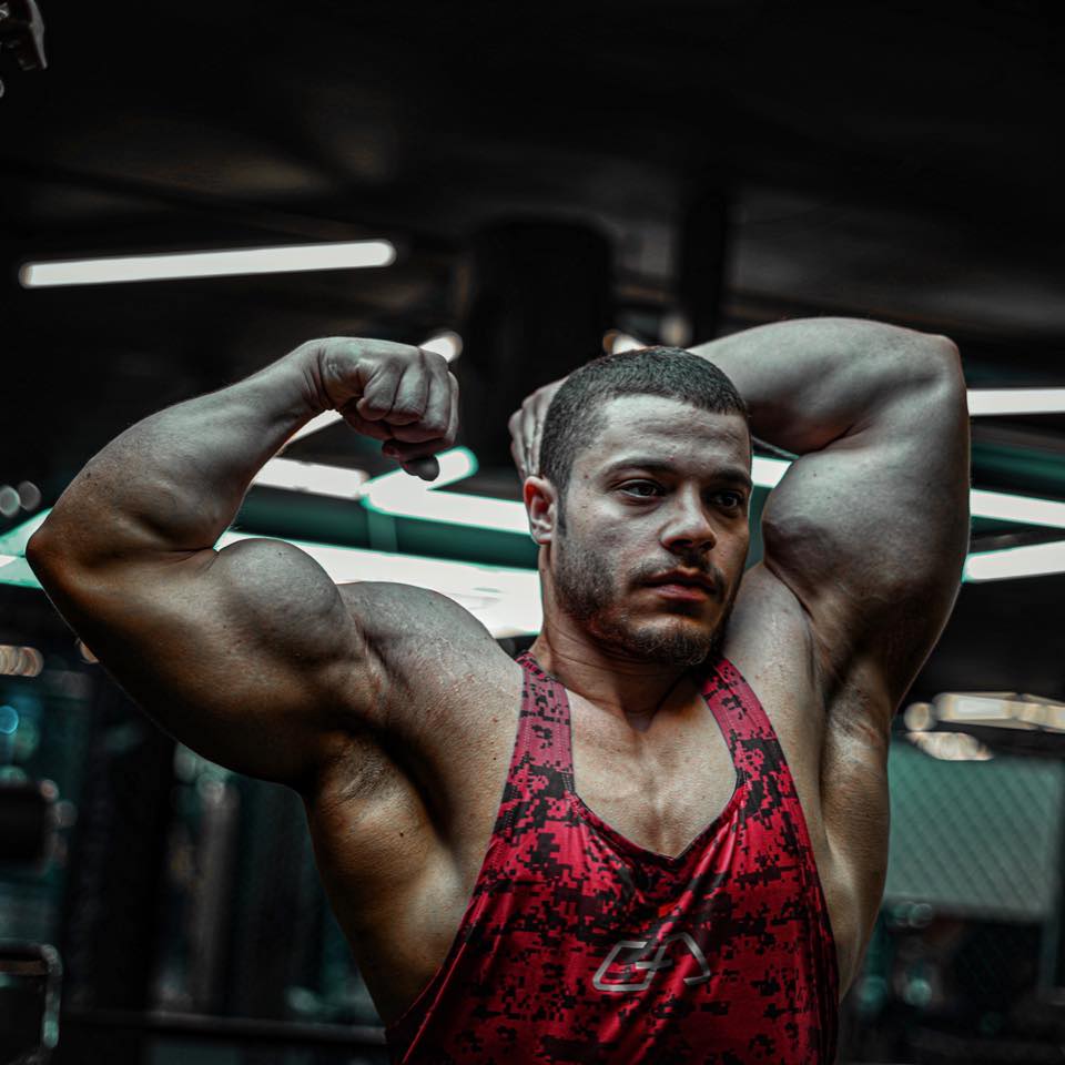 world bodybuilders pictures: iraqi bodybuilder Mohammed Sami
