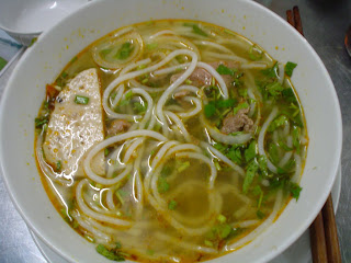 Bun bo Hue. Traditional Vietnamese Cuisine