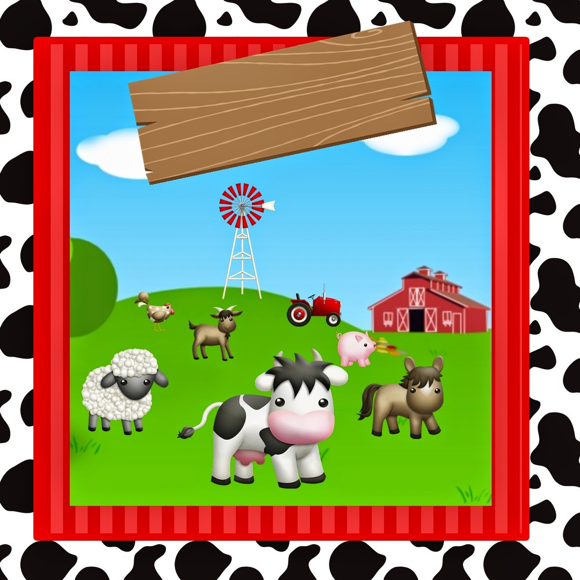 Kit de Animalitos de la Granja Bebés para Imprimir Gratis. Oh My Bebé!