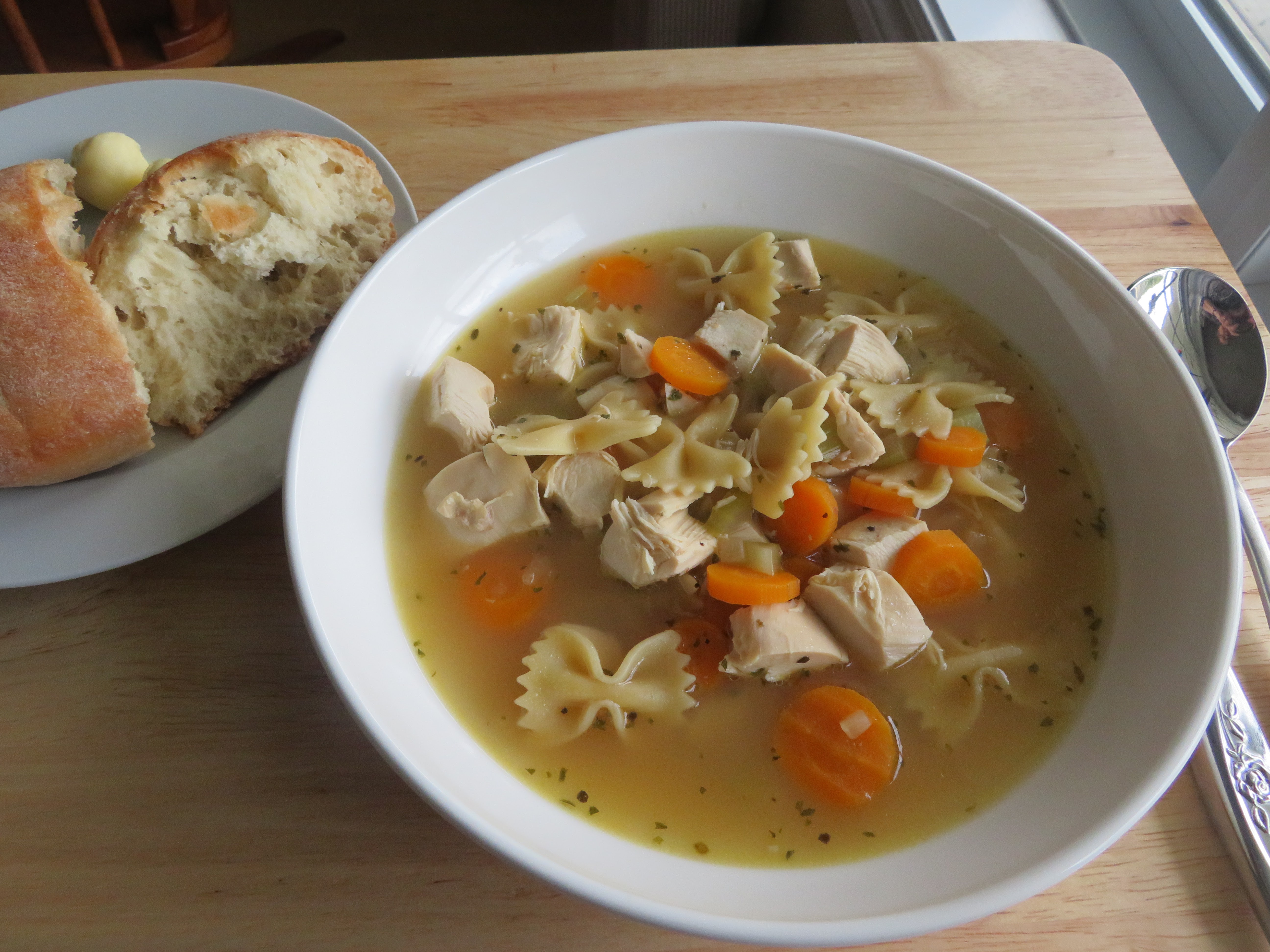 Easy Chicken Noodle Soup - I Wash You Dry