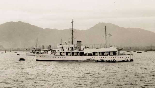 HMS Dragonfly, sunk on 14 February 1942, worldwartwo.filminspector.com