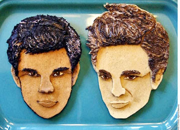 Celebrity Pancake Portraits