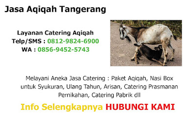 Jasa Catering Aqiqah Murah di Cipondoh Tangerang
