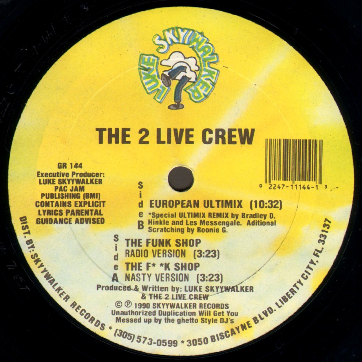 Live Crew The Fuck Shop 95